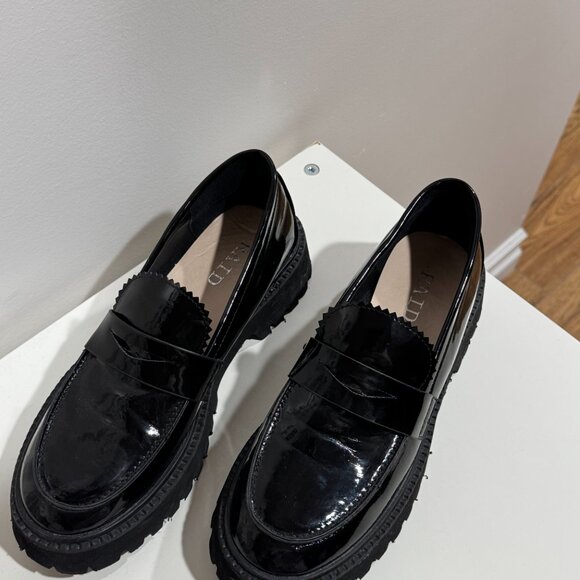 Chunky Patent Leather Loafers - Picture 2 of 4
